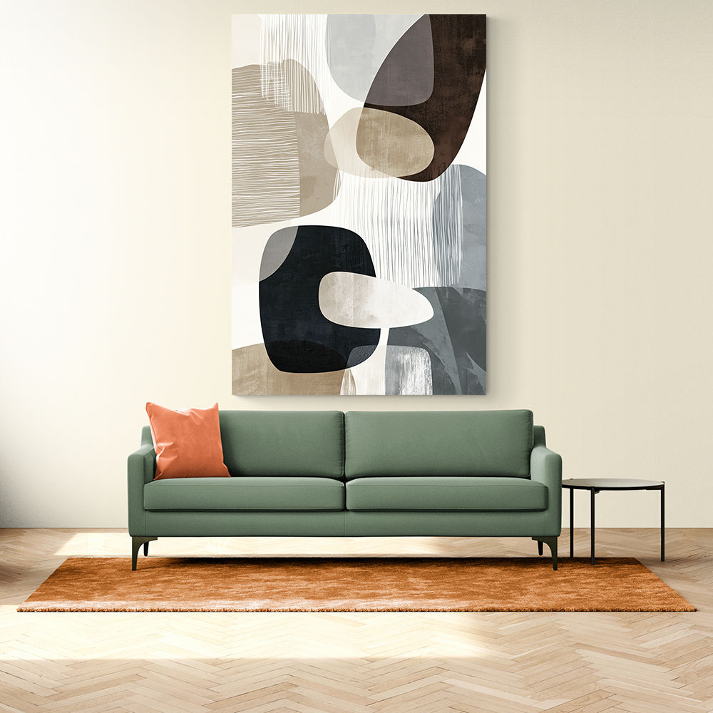 Minimalist Abstract Collage With Overlapping Organic Shapes 30 Minimalist Abstract Collage With Overlapping Organic Shapes 30