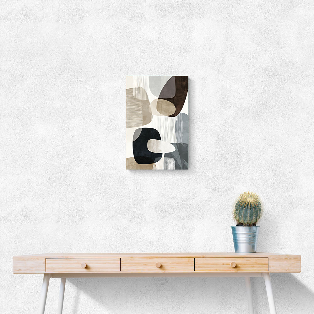 Minimalist Abstract Collage With Overlapping Organic Shapes 30 Minimalist Abstract Collage With Overlapping Organic Shapes 30