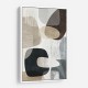 Minimalist Abstract Collage With Overlapping Organic Shapes 30 Minimalist Abstract Collage With Overlapping Organic Shapes 30