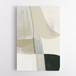 Minimalist Abstract Collage With Overlapping Organic Shapes 31