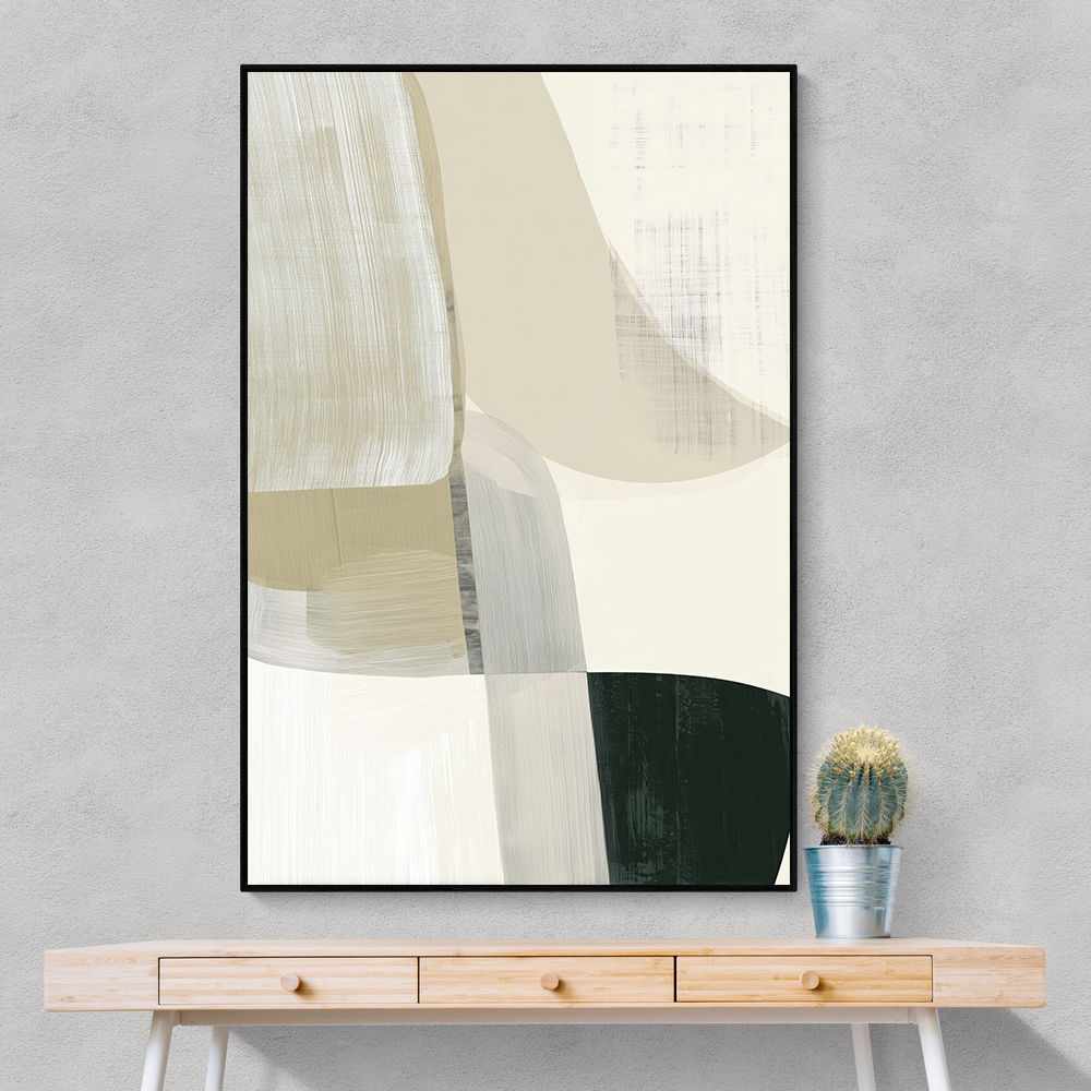 Minimalist Abstract Collage With Overlapping Organic Shapes 31 Minimalist Abstract Collage With Overlapping Organic Shapes 31