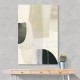 Minimalist Abstract Collage With Overlapping Organic Shapes 32