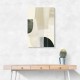 Minimalist Abstract Collage With Overlapping Organic Shapes 32