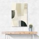 Minimalist Abstract Collage With Overlapping Organic Shapes 32