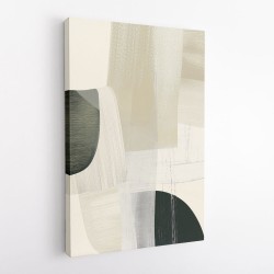 Minimalist Abstract Collage With Overlapping Organic Shapes 32
