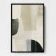 Minimalist Abstract Collage With Overlapping Organic Shapes 32