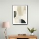 Minimalist Abstract Collage With Overlapping Organic Shapes 32