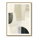 Minimalist Abstract Collage With Overlapping Organic Shapes 32