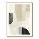 Minimalist Abstract Collage With Overlapping Organic Shapes 32