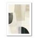 Minimalist Abstract Collage With Overlapping Organic Shapes 32