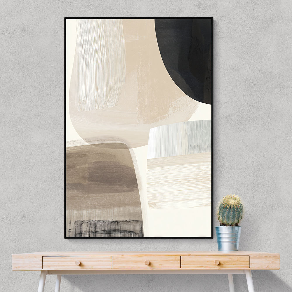 Minimalist Abstract Collage With Overlapping Organic Shapes 33 Minimalist Abstract Collage With Overlapping Organic Shapes 33