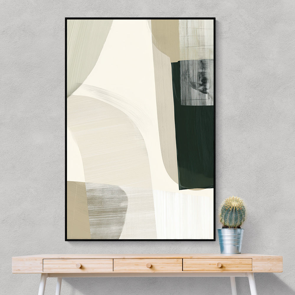Minimalist Abstract Collage With Overlapping Organic Shapes 34 Minimalist Abstract Collage With Overlapping Organic Shapes 34