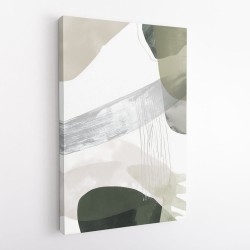 Minimalist Abstract Collage With Overlapping Organic Shapes 35