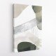 Minimalist Abstract Collage With Overlapping Organic Shapes 35
