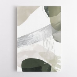 Minimalist Abstract Collage With Overlapping Organic Shapes 35