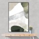 Minimalist Abstract Collage With Overlapping Organic Shapes 35