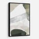 Minimalist Abstract Collage With Overlapping Organic Shapes 35