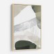 Minimalist Abstract Collage With Overlapping Organic Shapes 35