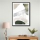 Minimalist Abstract Collage With Overlapping Organic Shapes 35