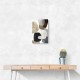 Minimalist Abstract Collage With Overlapping Organic Shapes 38