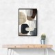 Minimalist Abstract Collage With Overlapping Organic Shapes 38