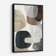 Minimalist Abstract Collage With Overlapping Organic Shapes 38