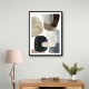 Minimalist Abstract Collage With Overlapping Organic Shapes 38