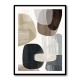 Minimalist Abstract Collage With Overlapping Organic Shapes 38