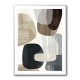 Minimalist Abstract Collage With Overlapping Organic Shapes 38