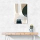 Minimalist Abstract Collage With Overlapping Organic Shapes 41