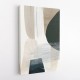 Minimalist Abstract Collage With Overlapping Organic Shapes 41