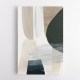 Minimalist Abstract Collage With Overlapping Organic Shapes 41