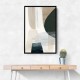 Minimalist Abstract Collage With Overlapping Organic Shapes 41