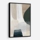 Minimalist Abstract Collage With Overlapping Organic Shapes 41
