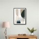 Minimalist Abstract Collage With Overlapping Organic Shapes 41