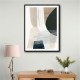 Minimalist Abstract Collage With Overlapping Organic Shapes 41