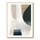 Minimalist Abstract Collage With Overlapping Organic Shapes 41