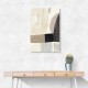 Minimalist Abstract Collage With Overlapping Organic Shapes 42