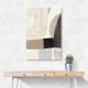 Minimalist Abstract Collage With Overlapping Organic Shapes 42