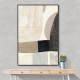 Minimalist Abstract Collage With Overlapping Organic Shapes 42