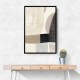 Minimalist Abstract Collage With Overlapping Organic Shapes 42