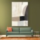Minimalist Abstract Collage With Overlapping Organic Shapes 42
