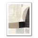 Minimalist Abstract Collage With Overlapping Organic Shapes 42