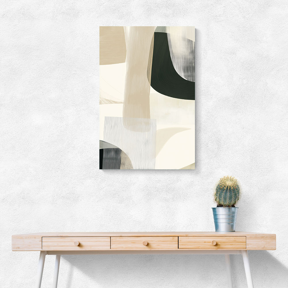 Minimalist Abstract Collage With Overlapping Organic Shapes 44 Minimalist Abstract Collage With Overlapping Organic Shapes 44