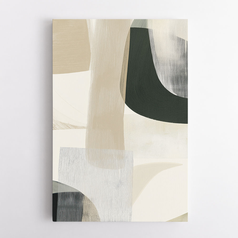 Minimalist Abstract Collage With Overlapping Organic Shapes 44 Minimalist Abstract Collage With Overlapping Organic Shapes 44