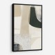 Minimalist Abstract Collage With Overlapping Organic Shapes 44 Minimalist Abstract Collage With Overlapping Organic Shapes 44
