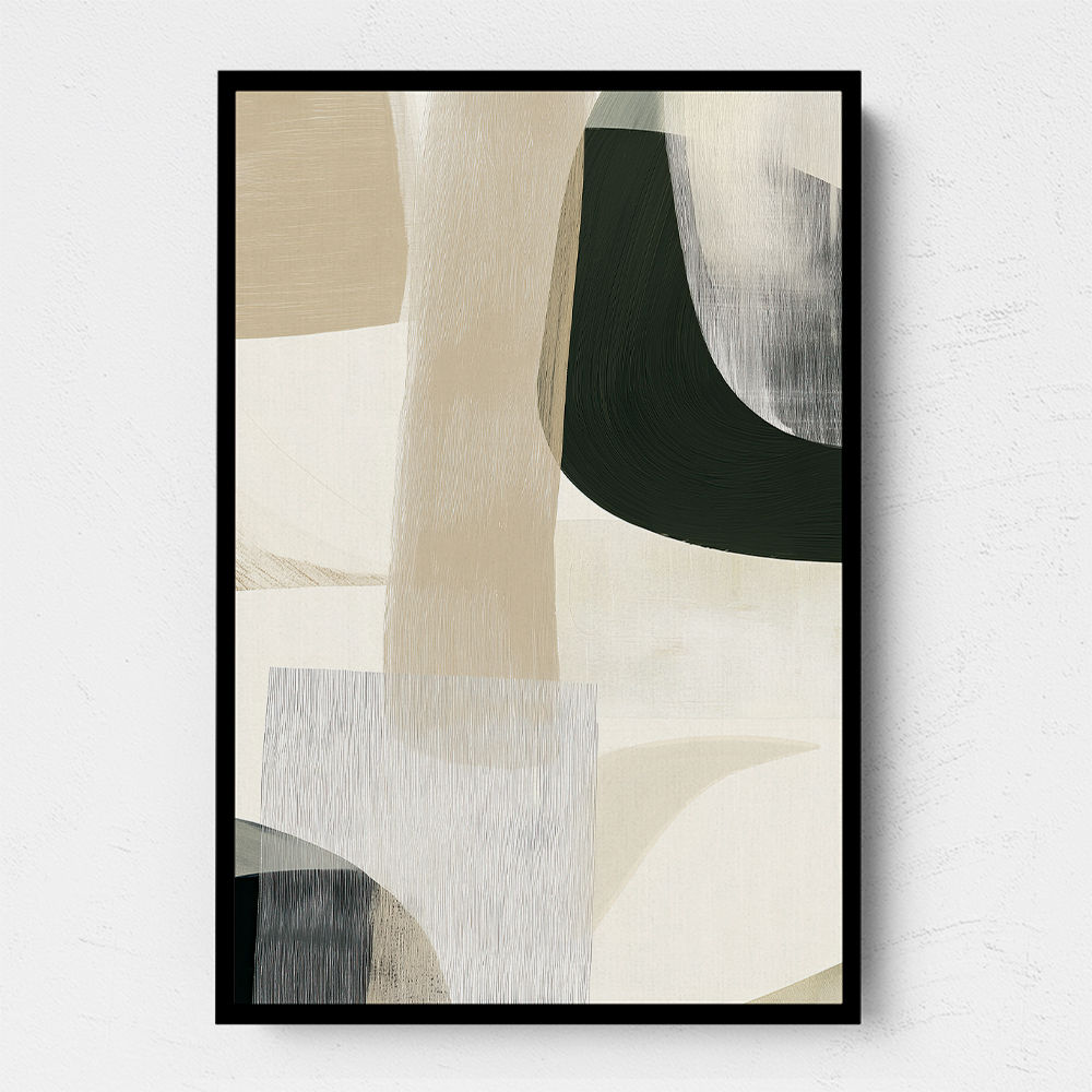 Minimalist Abstract Collage With Overlapping Organic Shapes 44 Minimalist Abstract Collage With Overlapping Organic Shapes 44