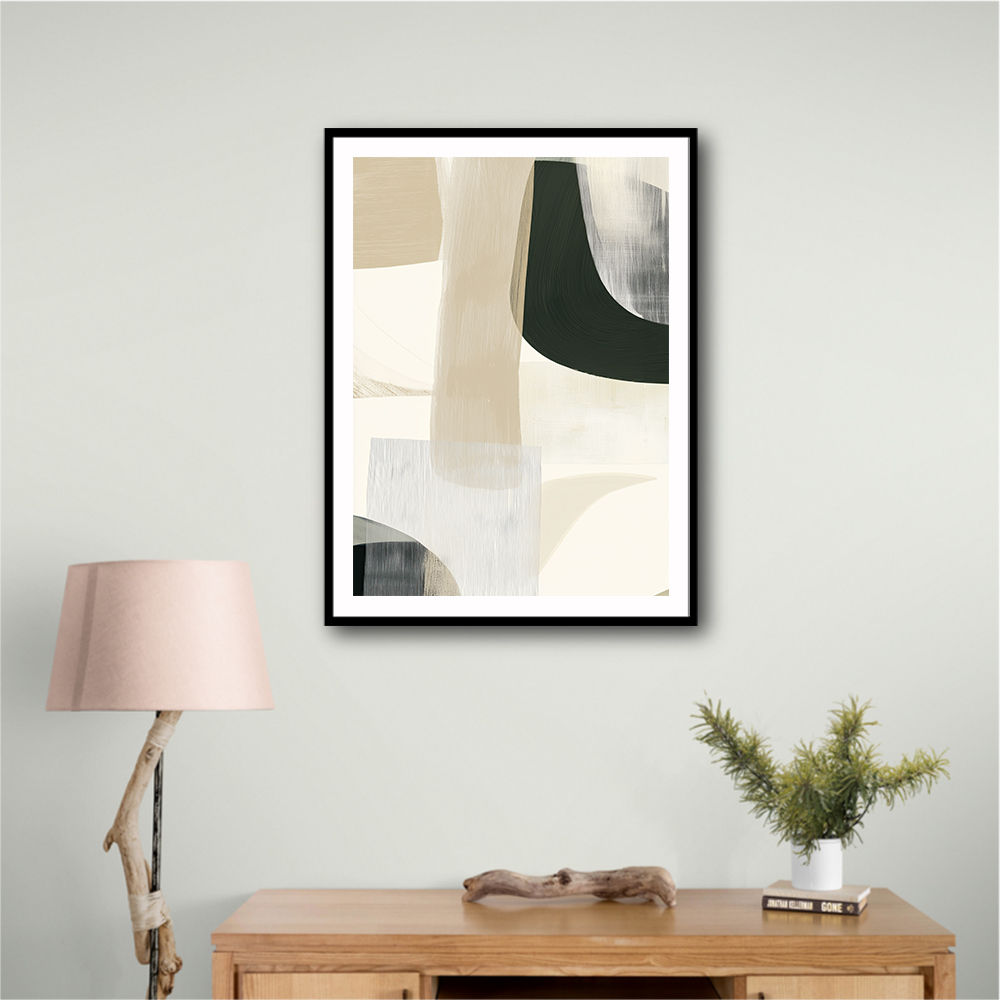 Minimalist Abstract Collage With Overlapping Organic Shapes 44 Minimalist Abstract Collage With Overlapping Organic Shapes 44