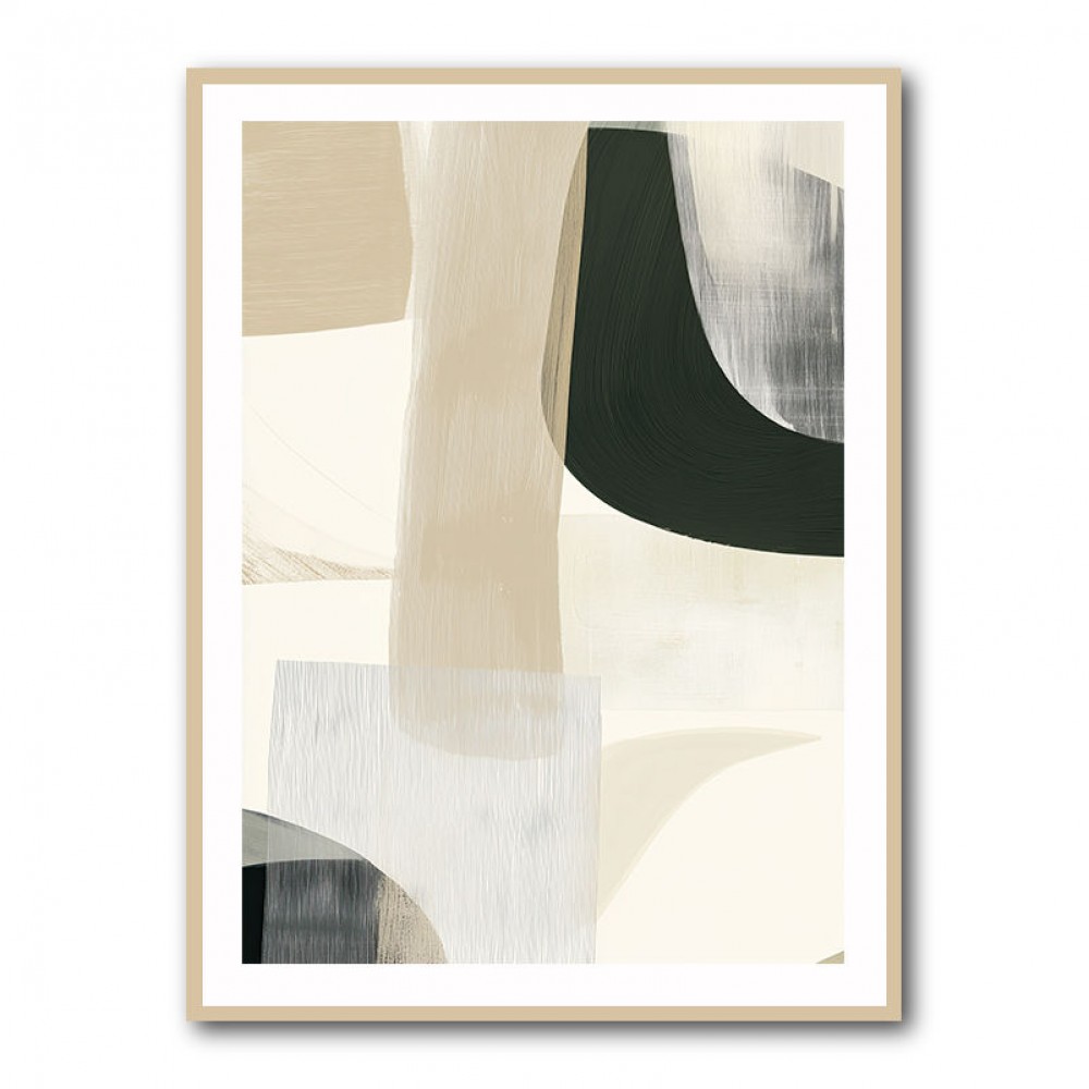 Minimalist Abstract Collage With Overlapping Organic Shapes 44 Minimalist Abstract Collage With Overlapping Organic Shapes 44