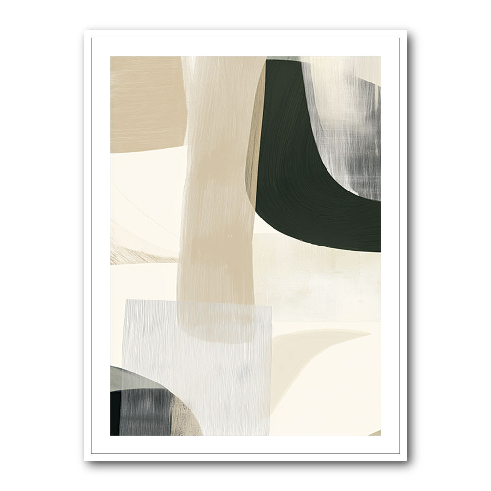 Minimalist Abstract Collage With Overlapping Organic Shapes 44 Minimalist Abstract Collage With Overlapping Organic Shapes 44